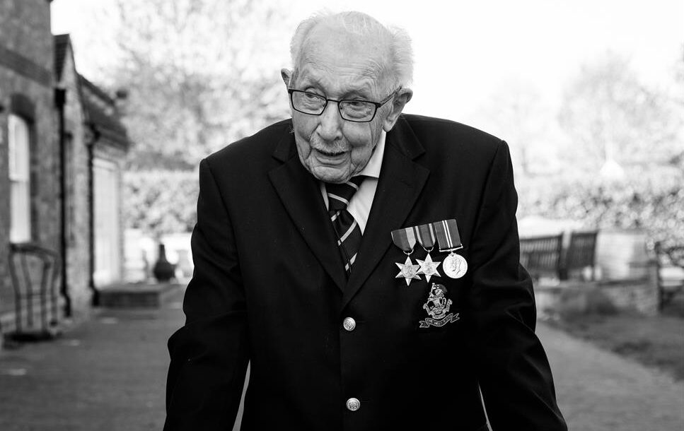 Captain Sir Tom Moore has died aged 100, The Manc
