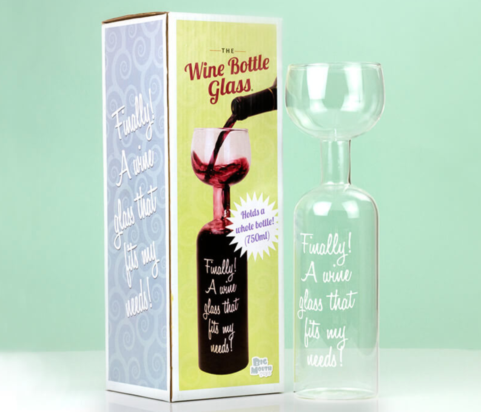 This &#8216;wine bottle&#8217; glass is the perfect gift for those who only want one drink, The Manc