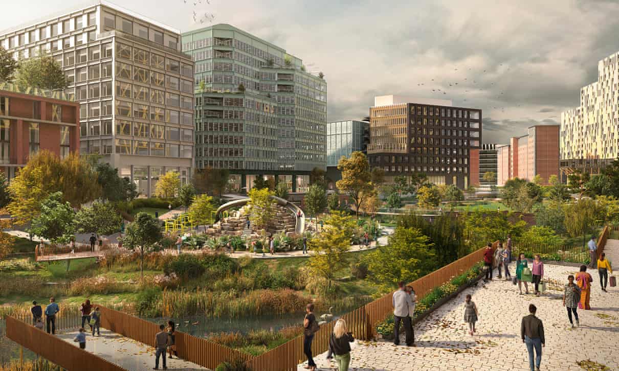 Work is now underway on Manchester&#8217;s first city centre park in 100 years, The Manc