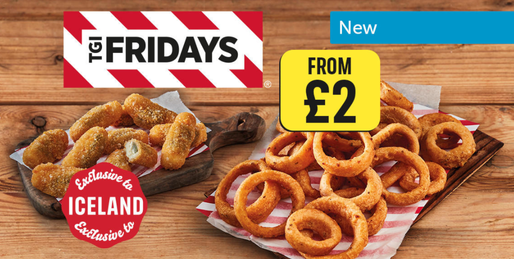 Iceland has just launched an exclusive new TGI Fridays range, The Manc