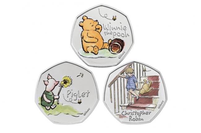 The Royal Mint and Disney team up on limited edition Winnie the Pooh 50p coins, The Manc