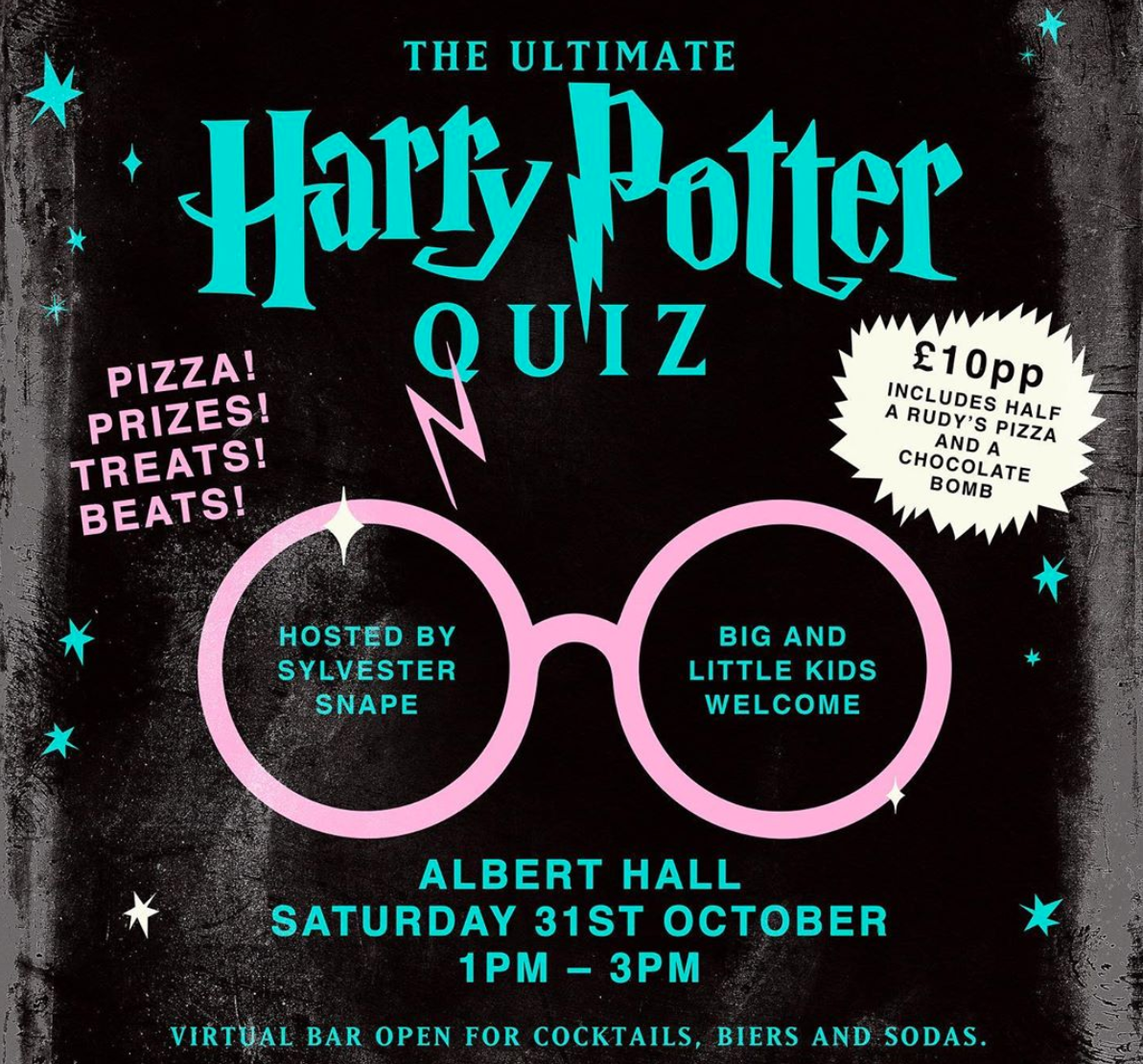 There&#8217;s a Harry Potter-themed quiz happening at Albert Hall tomorrow and tickets are selling fast, The Manc