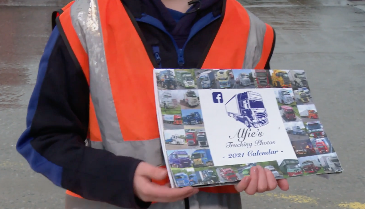 Young truck enthusiast launches charity calendar after bullies targeted his photography page, The Manc