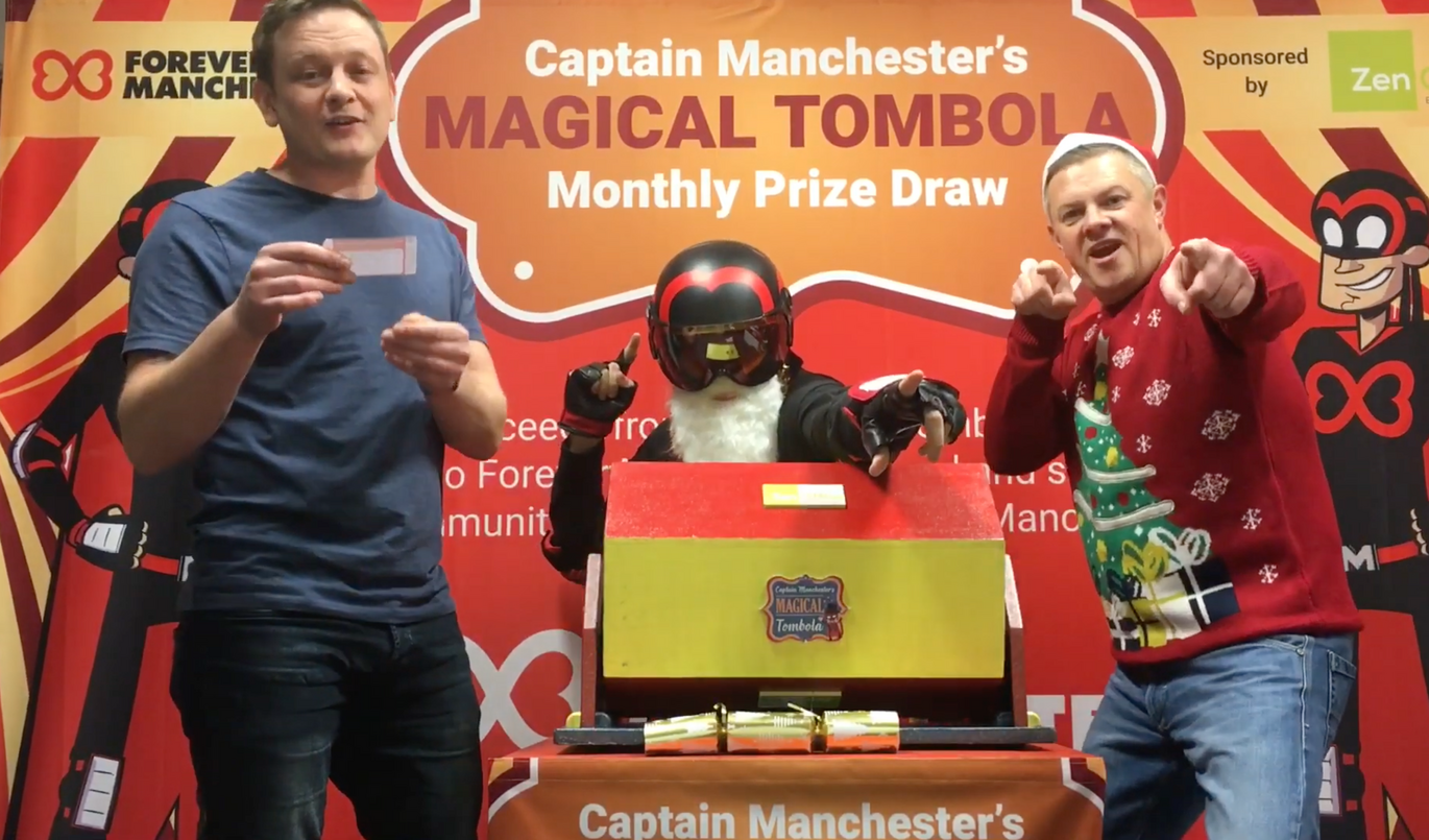 You still have time to enter Forever Manchester&#8217;s &#8216;Magical Christmas Tombola&#8217; to win £2,000, The Manc
