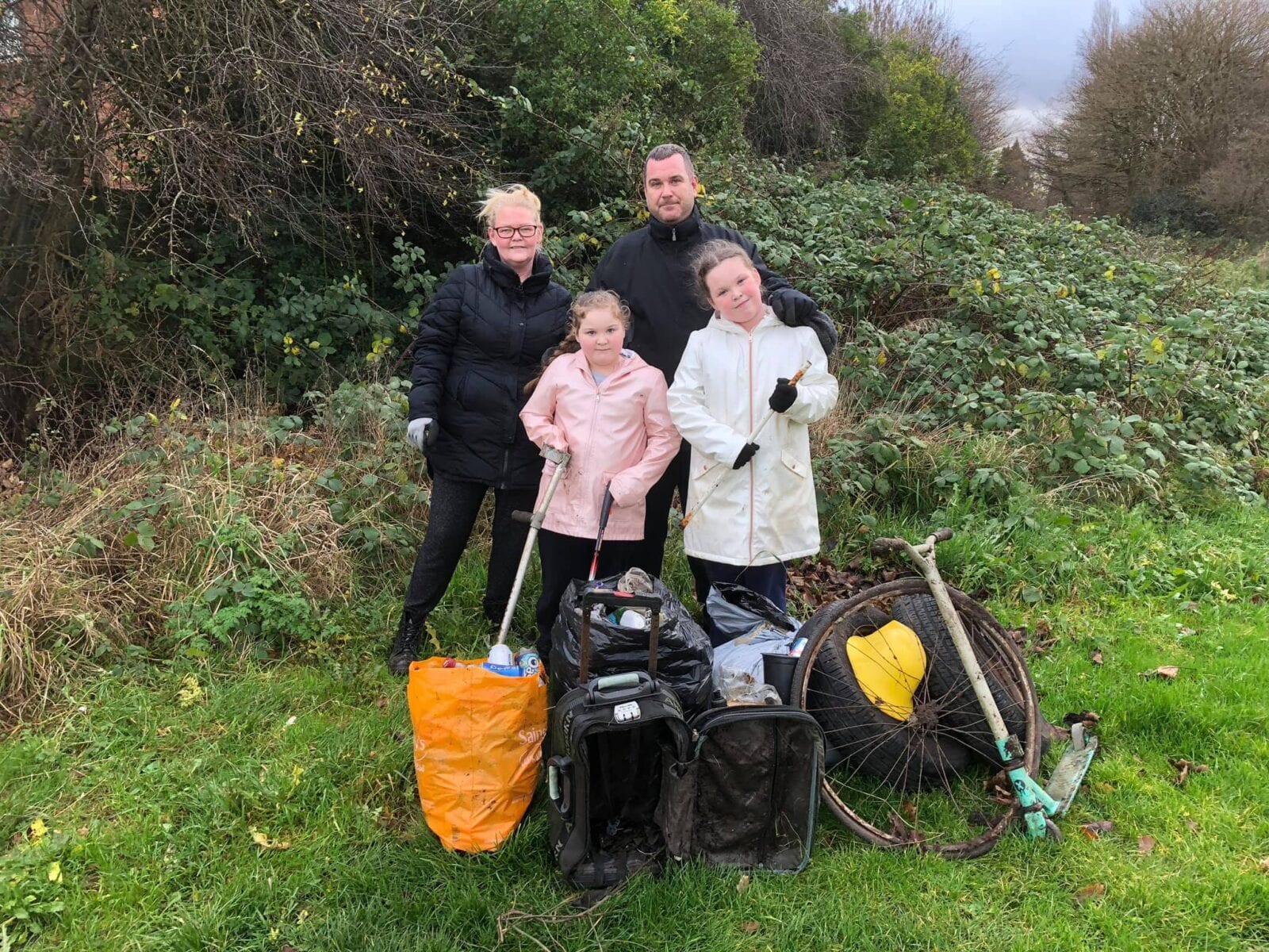 The local family making Wythenshawe proud after becoming &#8216;waste warriors&#8217;, The Manc