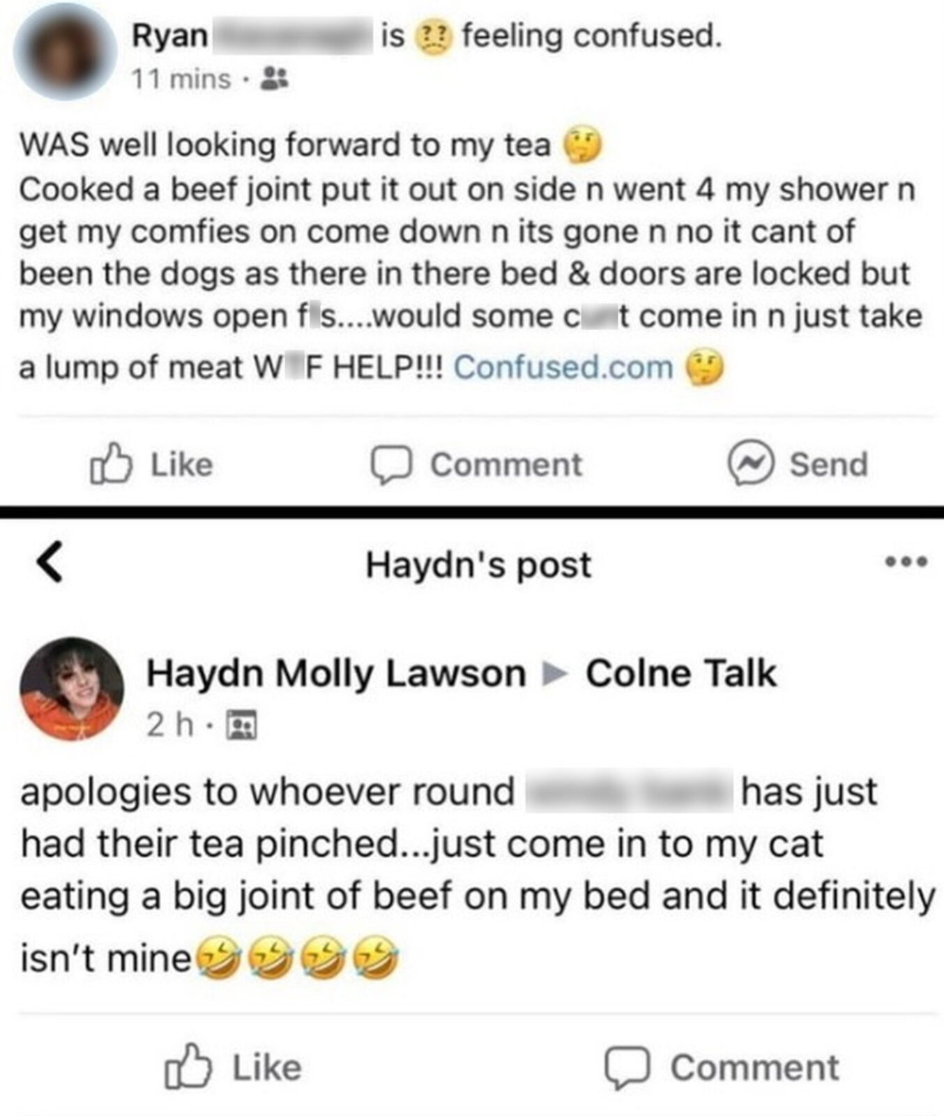 Man goes viral after his beef joint is stolen &#8211; then the culprit is identified, The Manc