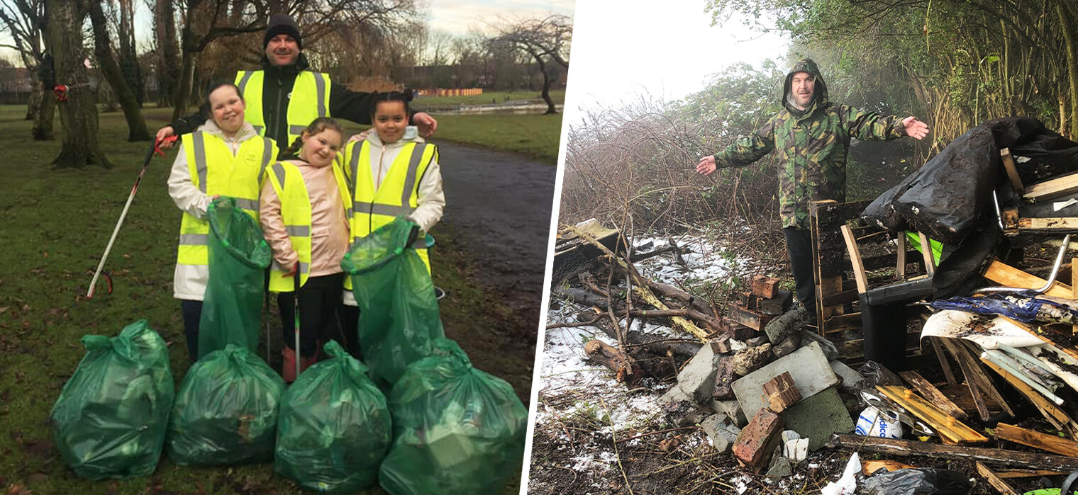 The local family making Wythenshawe proud after becoming &#8216;waste warriors&#8217;, The Manc
