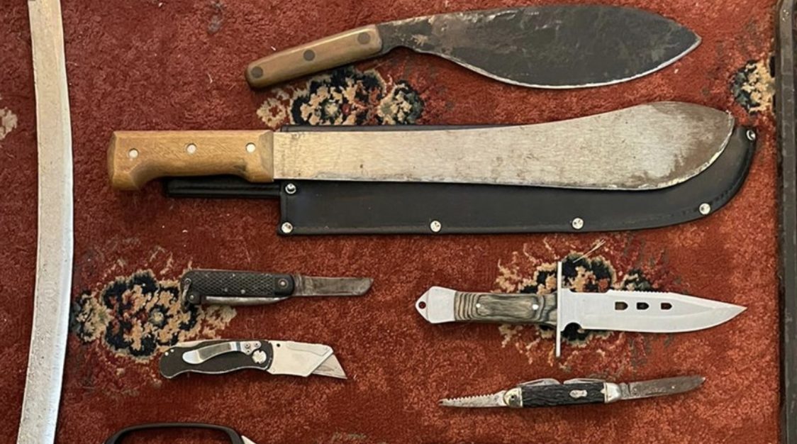 Gun, machete and drugs worth £150k found in Stockport police raids, The Manc