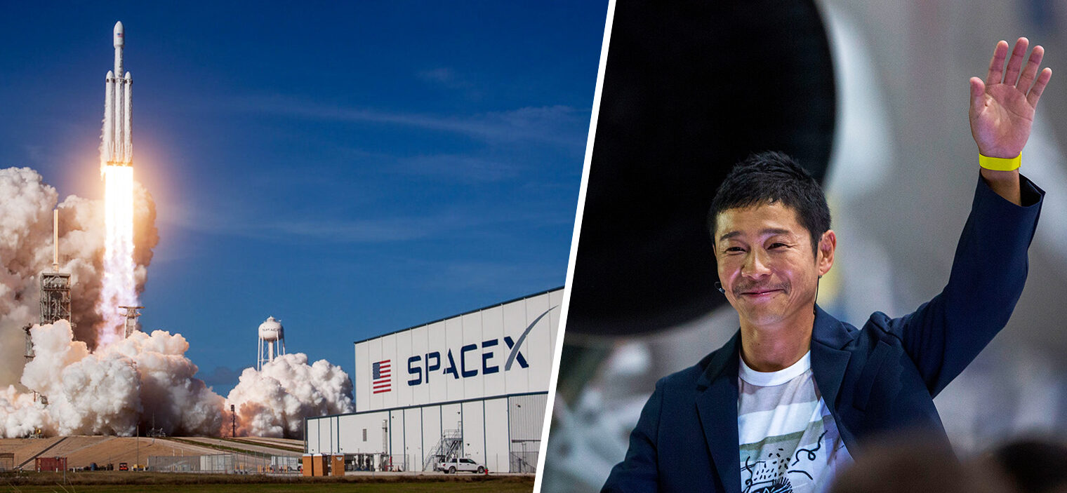 A Japanese billionaire wants to take eight random people to the moon in 2023, The Manc