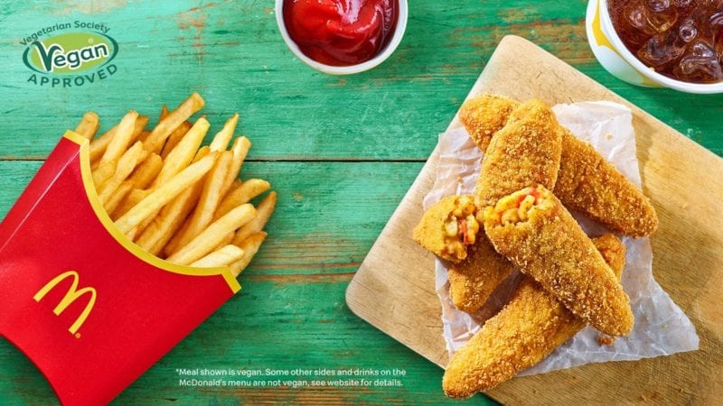 McDonald&#8217;s has launched its first ever fully vegan meal today, The Manc