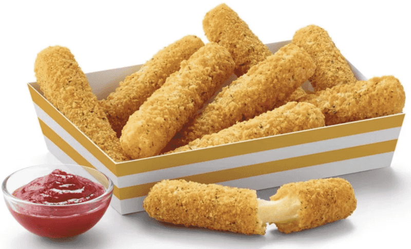 McDonald&#8217;s is adding supersized mozzarella sticks to their new menu, The Manc