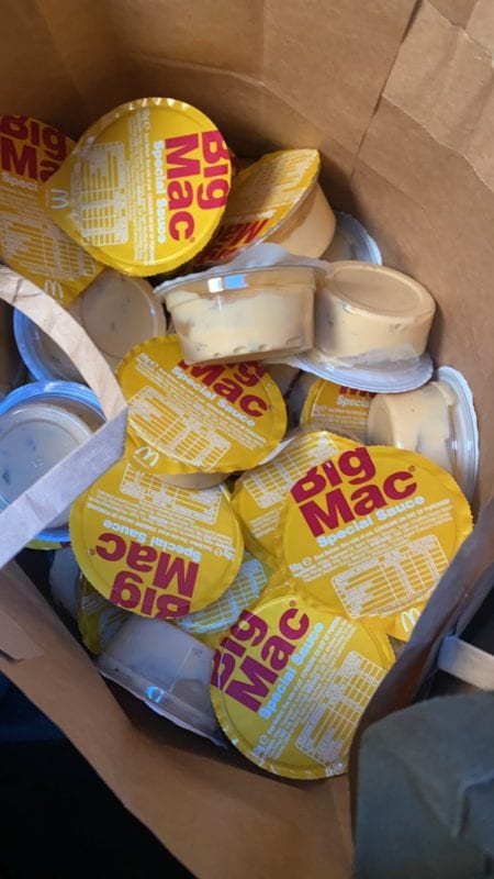 People stocking up on McDonald&#8217;s Big Mac sauce pots encounter same issue, The Manc