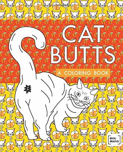 You can now buy a book where you colour in cat bums, The Manc
