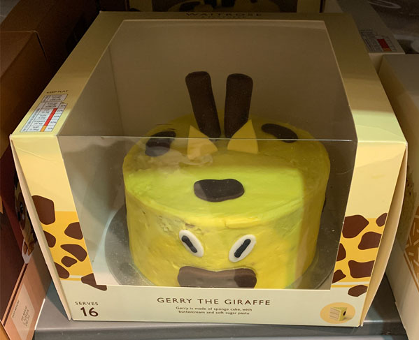There&#8217;s a new &#8216;giraffe&#8217; cake at Waitrose and people are confused, The Manc