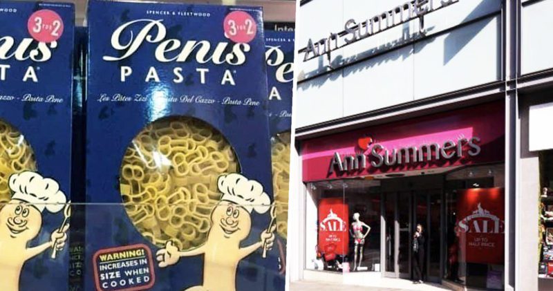 Ann Summers is selling boxes of penis pasta, The Manc