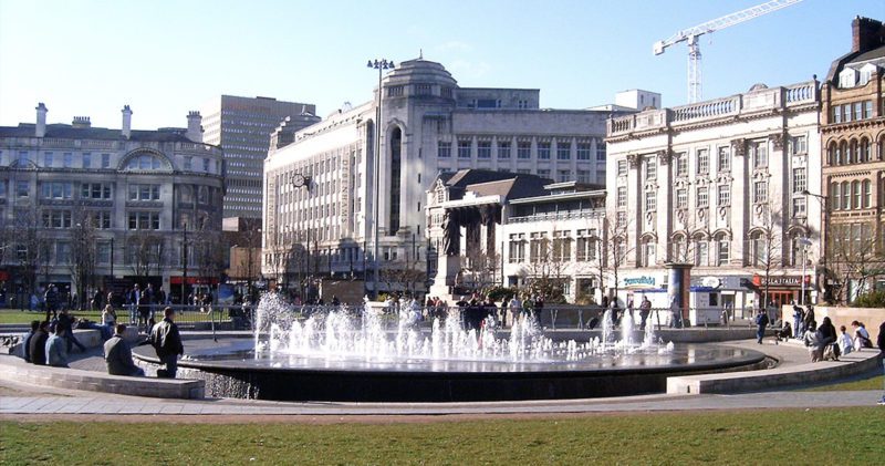 Greater Manchester Police are shutting down Piccadilly Gardens, The Manc