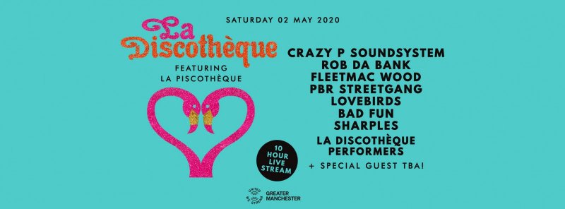 La Discothèque is hosting a marathon-length funk party on United We Stream this Saturday, The Manc
