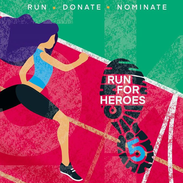The Run for Heroes campaign has raised over £1 million and has now set