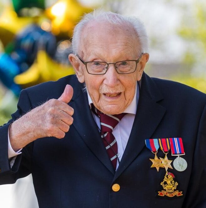 Colonel Tom Moore hits £30 million fundraising milestone on his 100th birthday, The Manc