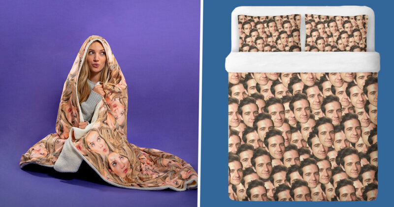 You can now get customised bedding with your best mate&#8217;s face printed on, The Manc