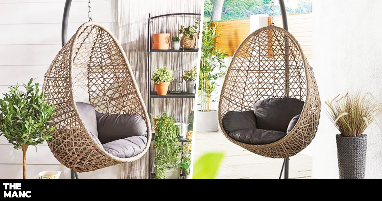 Aldi's best-selling 'Hanging Egg Chair' is back and you can buy it