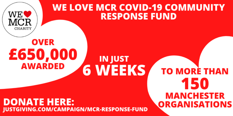 We Love MCR charity announces new grants worth £216,000 to 22 local charities, The Manc