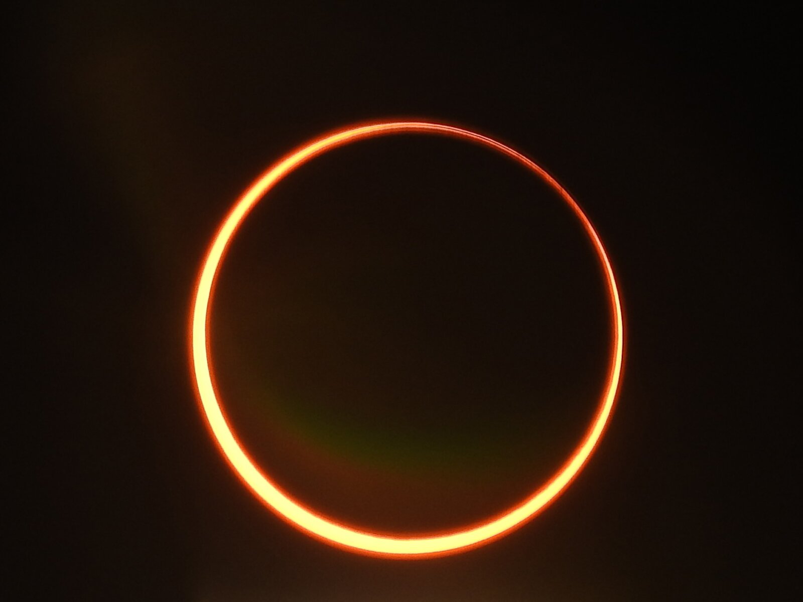 NASA share images of what the 'ring of fire' eclipse this weekend might