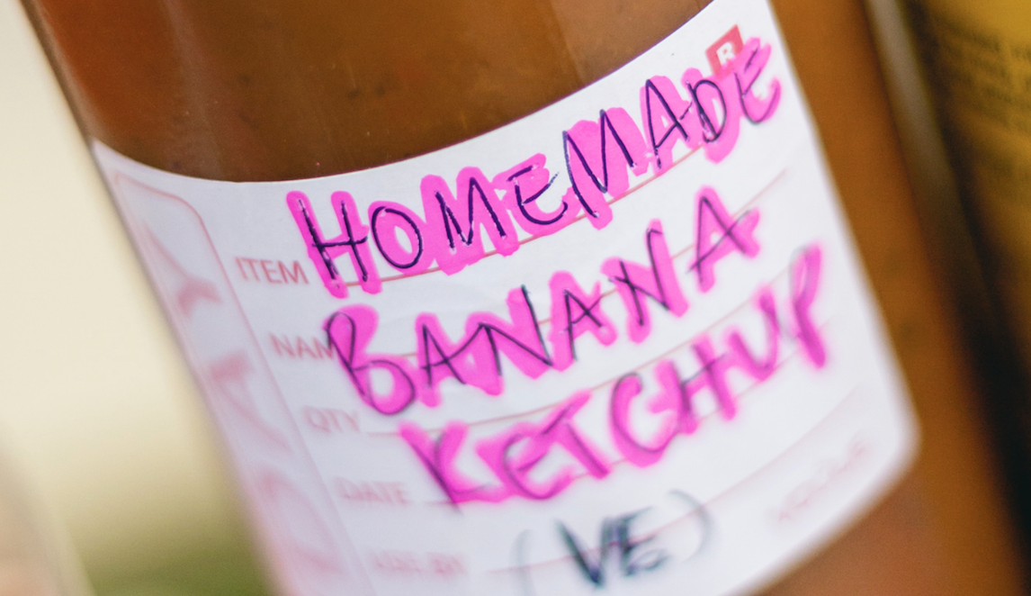 This Manchester-based chef is selling bottles of ‘banana ketchup’, The Manc