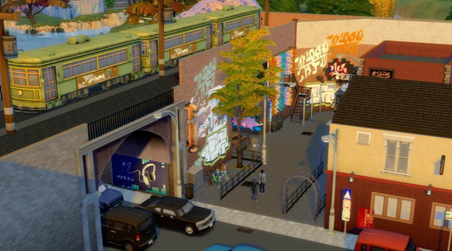 This woman is perfectly recreating Manchester in The Sims 4, The Manc
