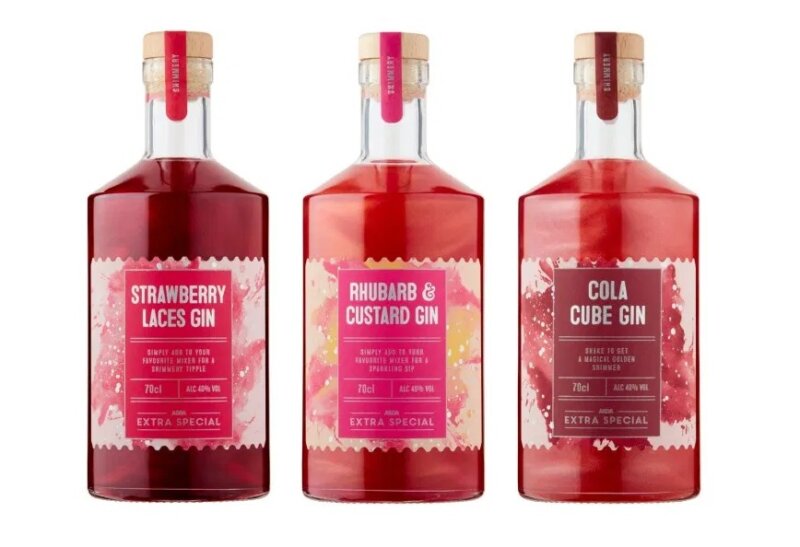 ASDA releases new gin range inspired by classic childhood sweets, The Manc