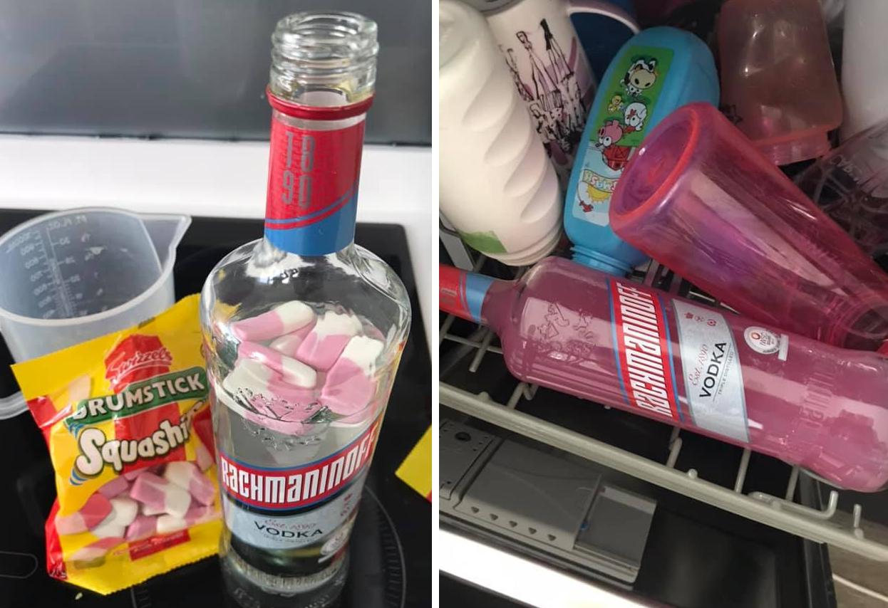 People are making flavoured vodka using sweets and their dishwashers, The Manc