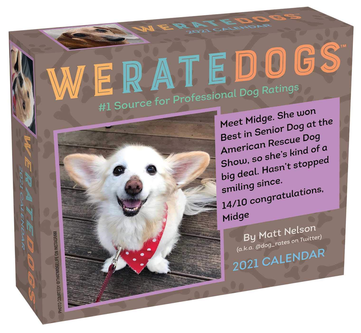 The WeRateDogs 2021 calendar is already the best thing to happen to