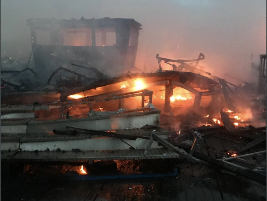 Photos show devastating damage caused to Blackpool Pier following fire, The Manc