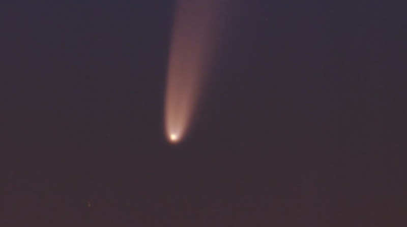 Comet Neowise will be visible in the night sky above the UK this month, The Manc