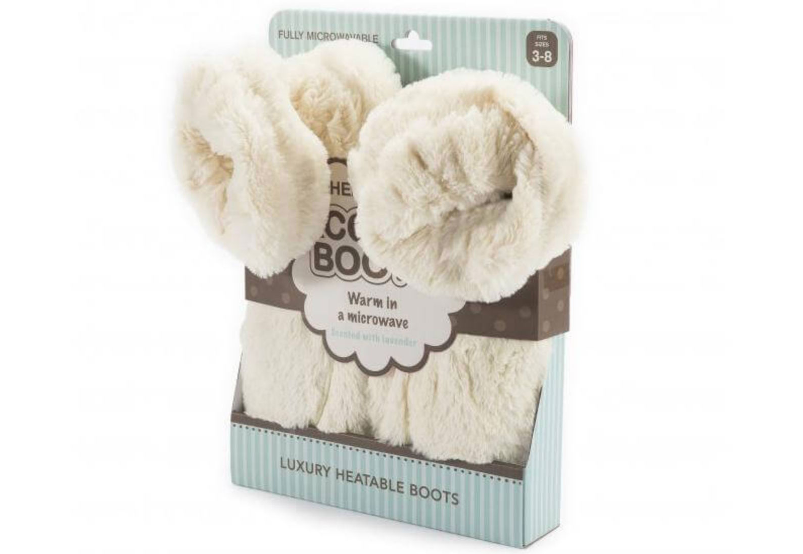 These fluffy slipper boots can be popped in the microwave to keep feet toasty warm, The Manc