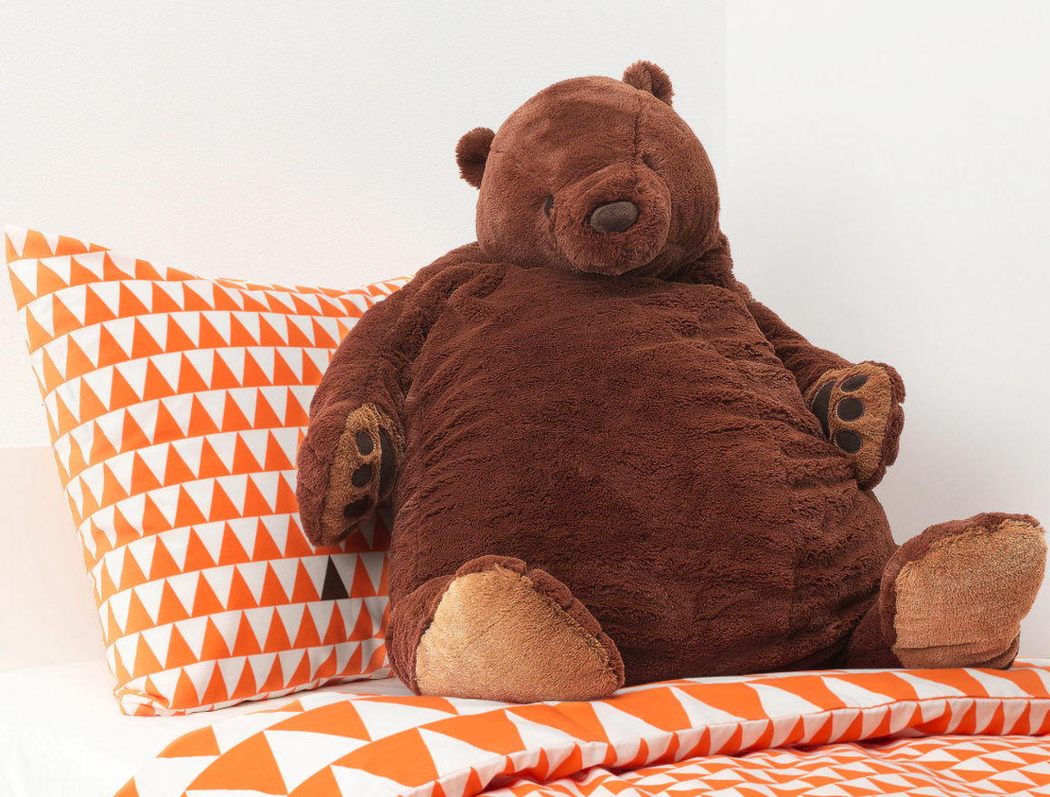 ikea brown teddy bear