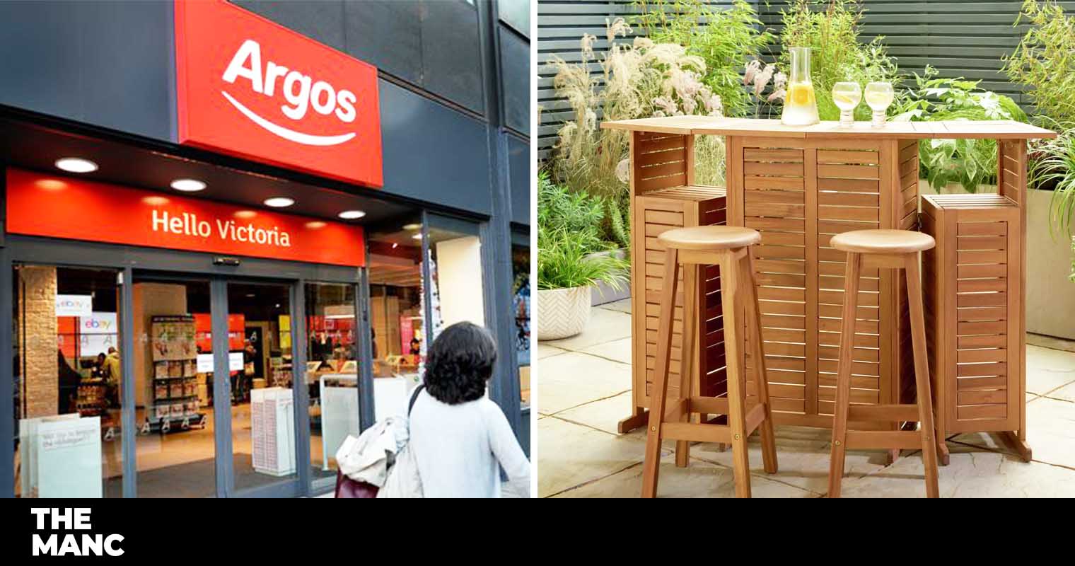 Argos has launched a foldable bar and it s perfect for the garden