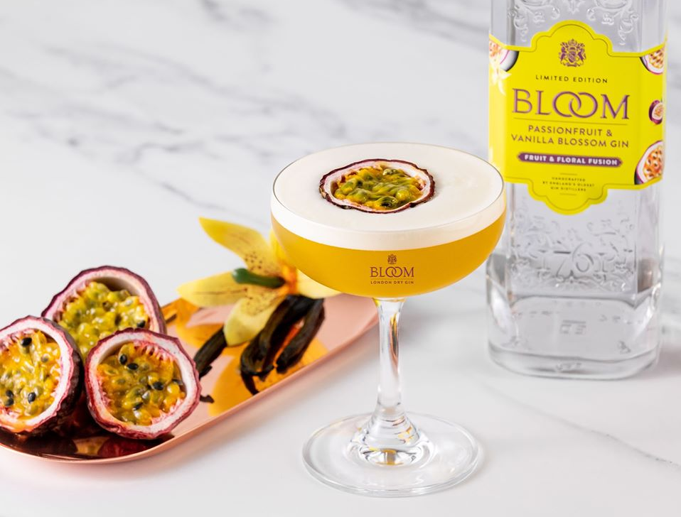 You can now get passionfruit and vanilla flavoured BLOOM gin, The Manc