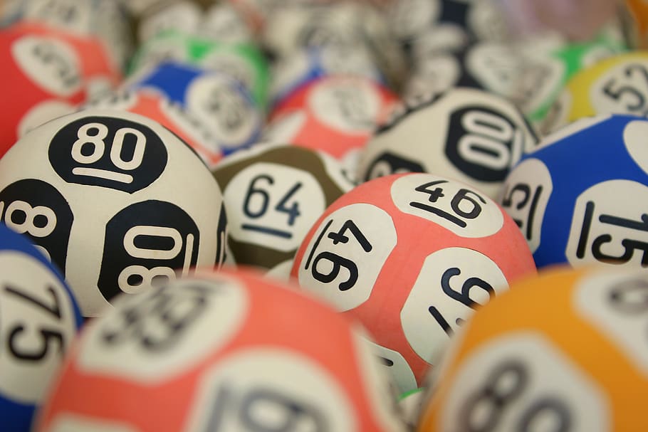 Lottery balls.