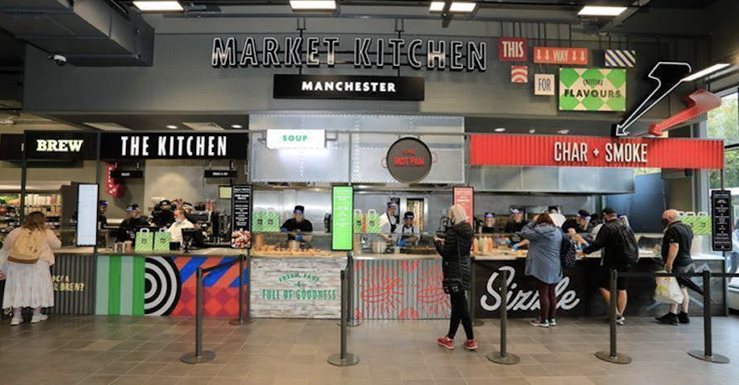 Morrisons&#8217; Piccadilly Gardens store opens new Market Kitchen &#8211; with pizza, pies and paella all on the menu, The Manc