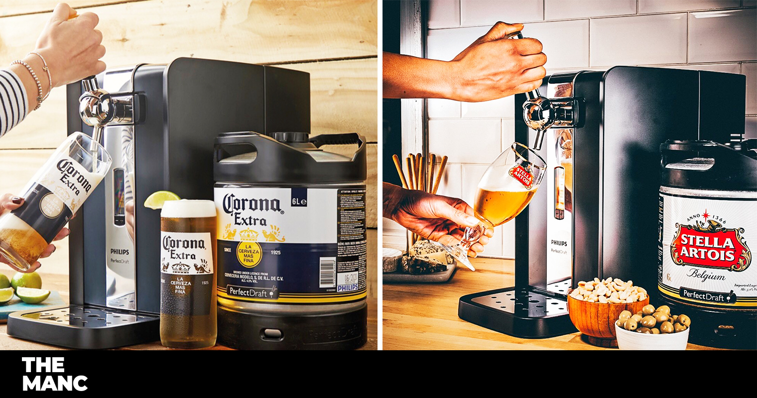 PerfectDraft Corona Extra Dispenser Pack + 2 glas - Corona @ Hopt