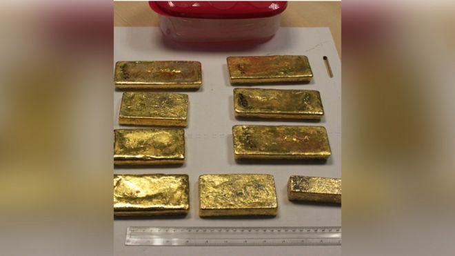 Gold bars hidden in lunch box at Manchester Airport to be auctioned off, The Manc