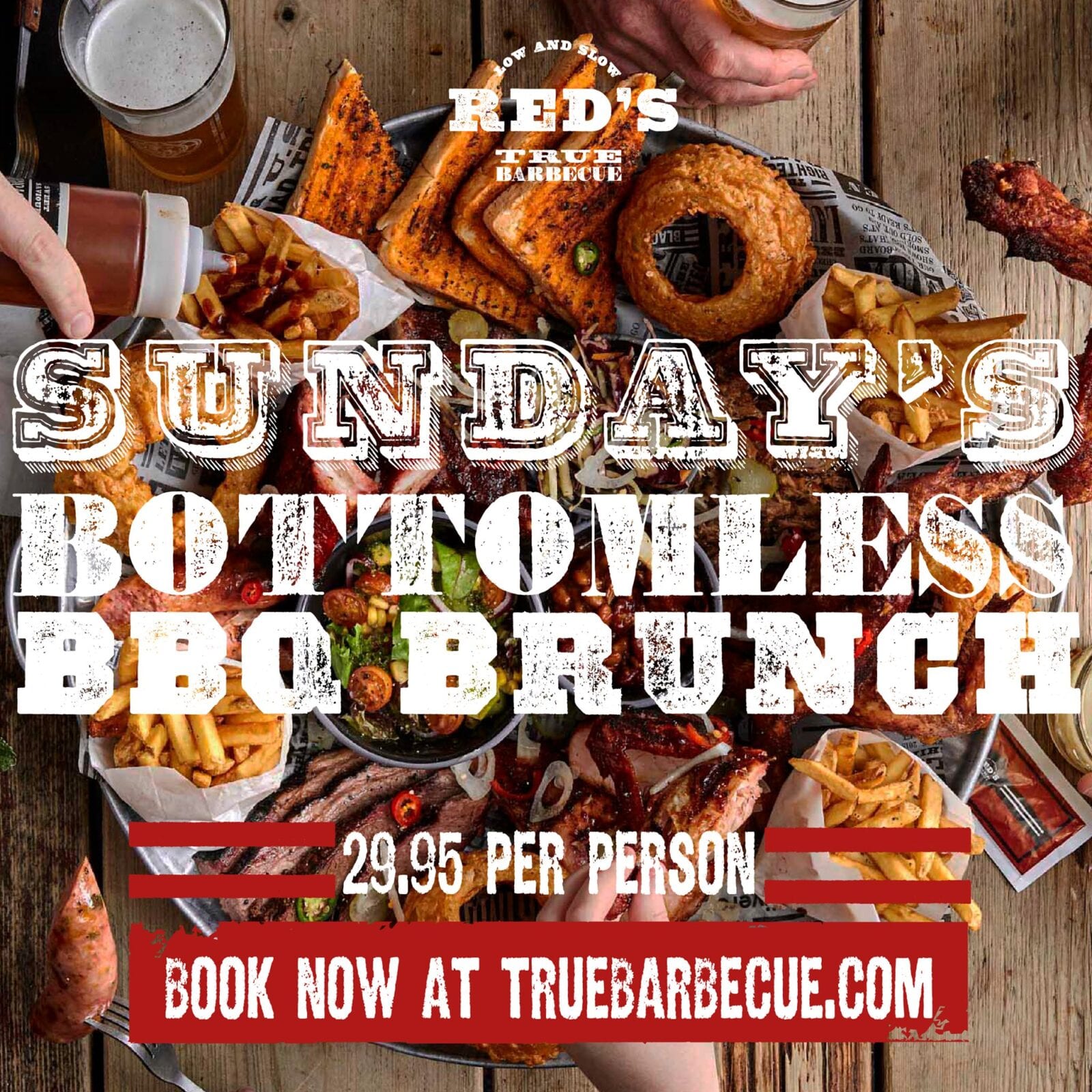 Red s True BBQ is launching a bottomless brunch in Manchester