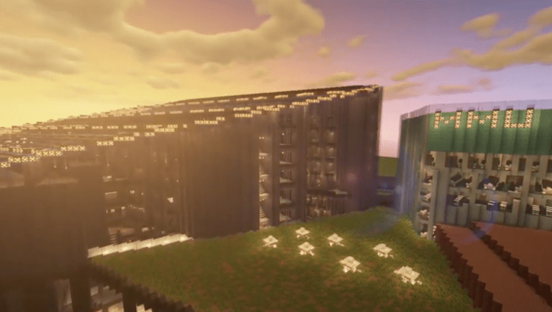 Someone&#8217;s made the entire Manchester Metropolitan University campus on Minecraft, The Manc