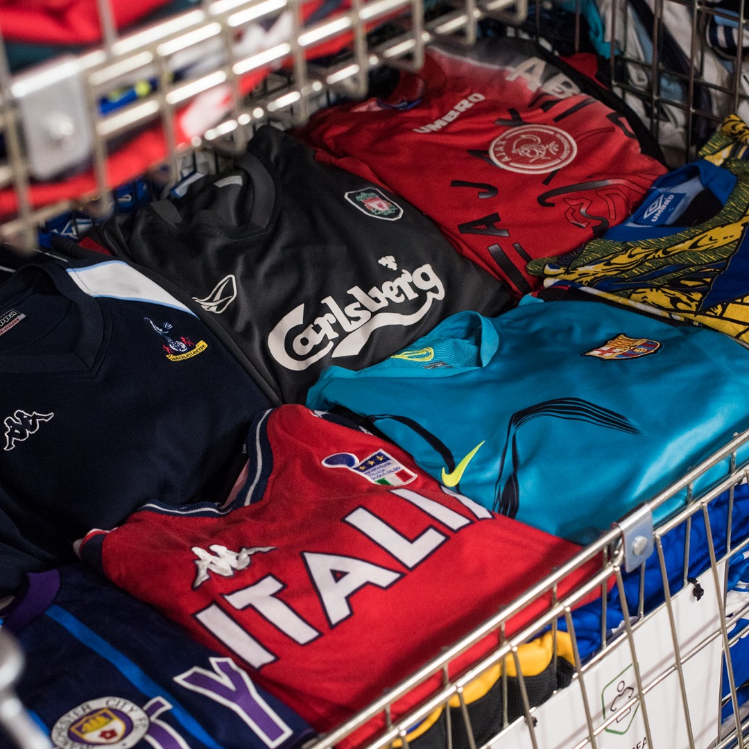 classic football shirts shop manchester