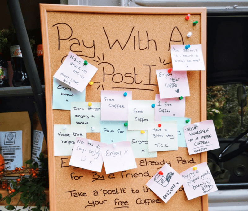 This unique Salford coffee spot lets you &#8216;pay with a post it&#8217; if you&#8217;re struggling, The Manc