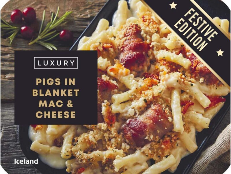 Iceland launches new luxury festive ready meal range with Pigs in Blanket Mac &#038; Cheese, The Manc
