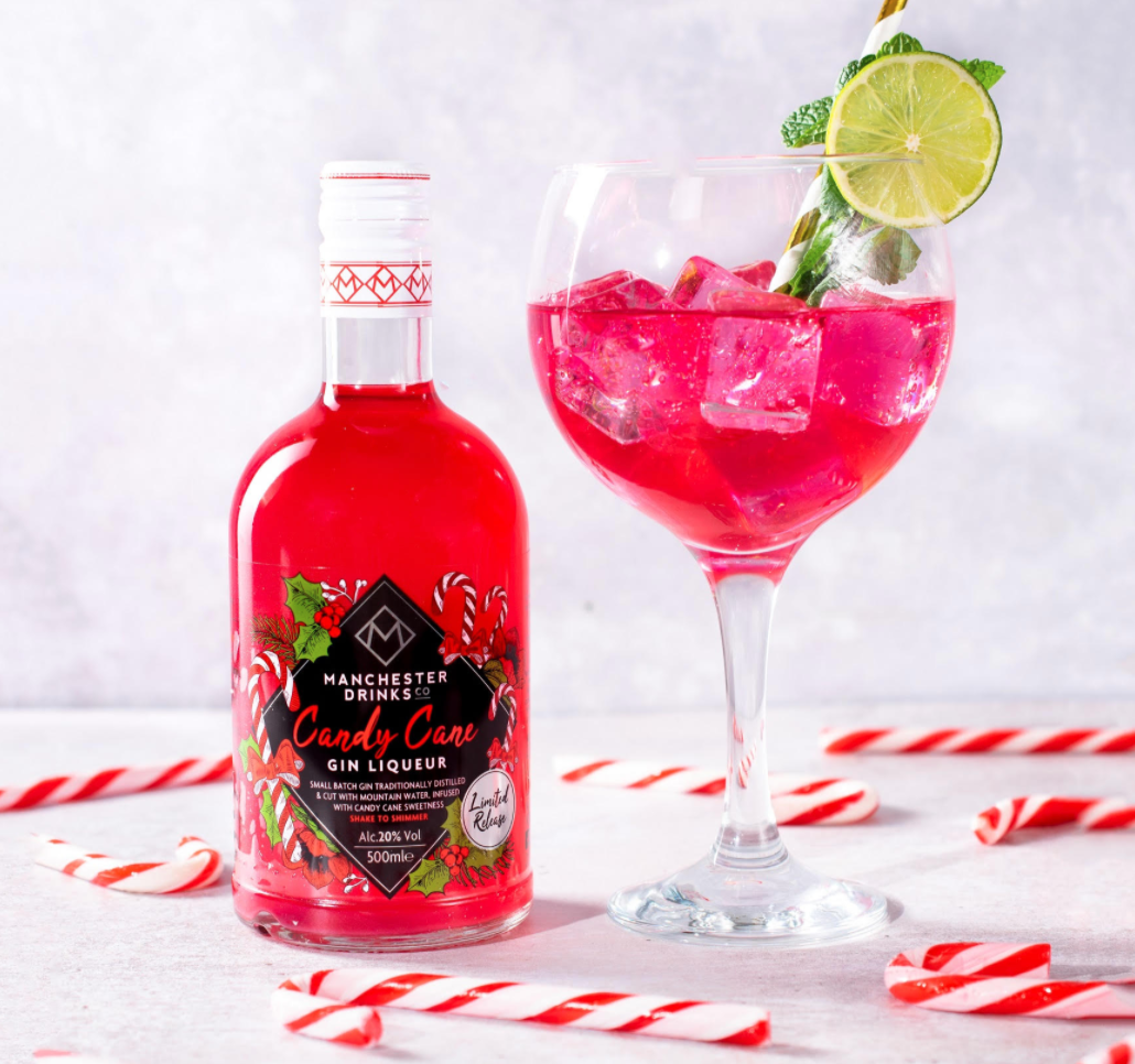 You can now buy &#8216;Candy Cane&#8217; and &#8216;Winter Spiced&#8217; festive gins for Christmas, The Manc