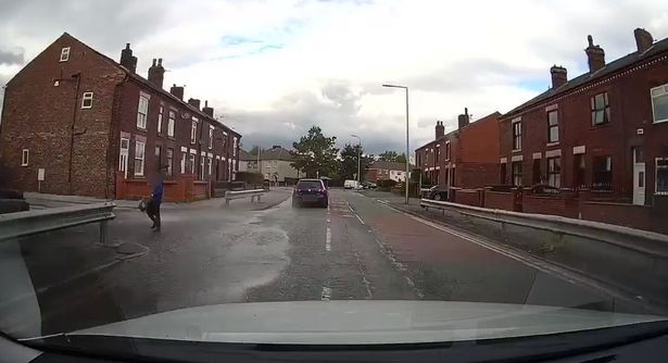Video of driver &#8216;deliberately&#8217; steering into puddle to splash boy goes viral, The Manc