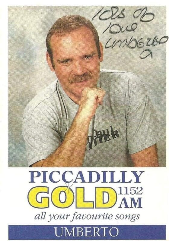 Tributes flood in for beloved Piccadilly Radio host Umberto, who has sadly passed away, The Manc
